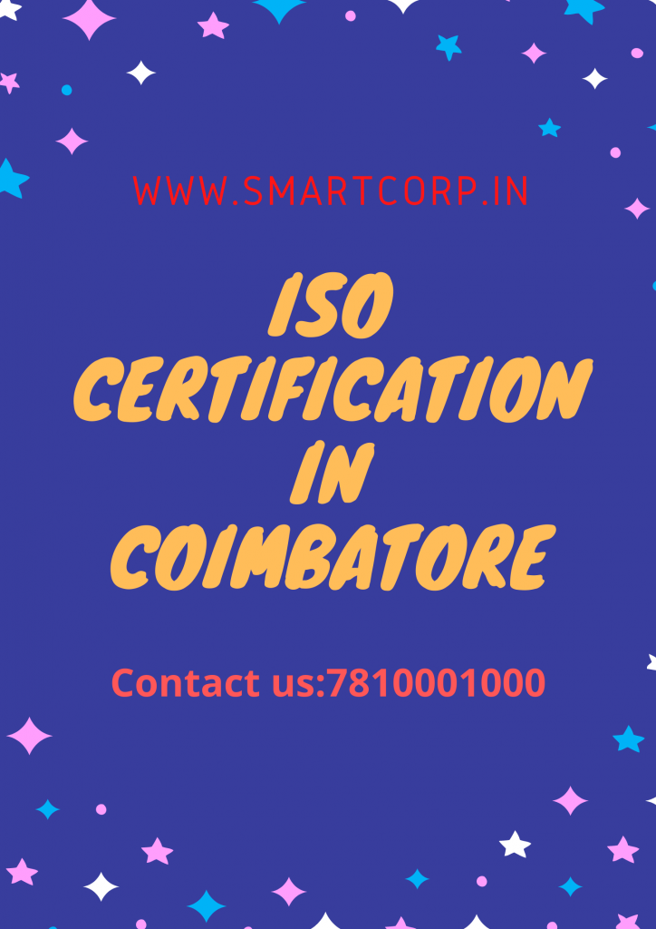 iso certification in coimbatore